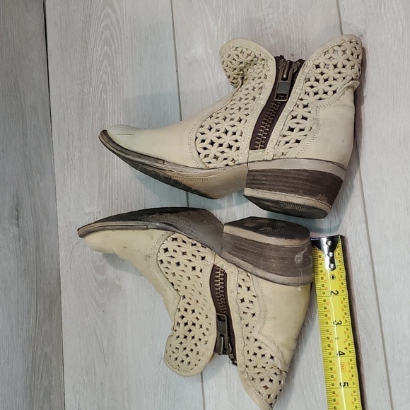 Circle G Womens by Corral Western Zip Sides Cowboy Leather  Boots shoes sz 5.5 - Picture 7 of 11